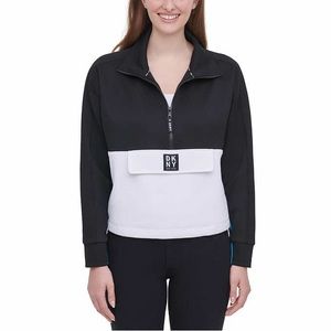 DKNY Ladies' 1/2 Zip Pullover Sweater
